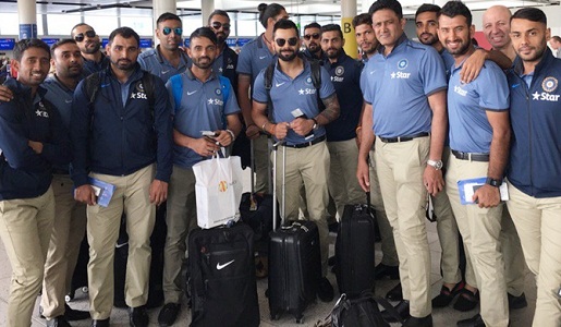 India - West Indies T20 : india team arrived the US
