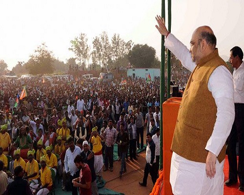amit shah rally 27th in ethwa