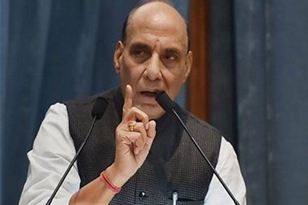 Our prime minister is not weak-blooded: Rajnath Singh