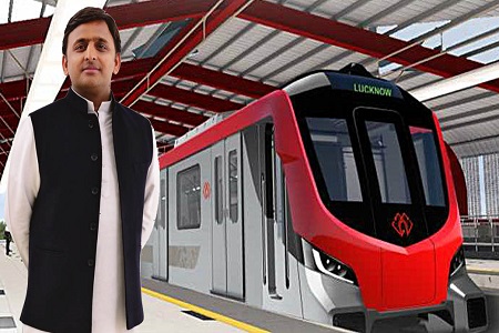cm akhilesh will inaugrates lucknow metro tomorrow
