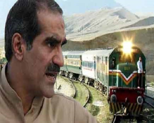 pak rail minister says pakistan is not abel to take spance of  bullet train