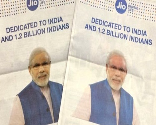 reliance-jio-could-face-rs-500-fine-for-using-pm-narendra-Modis-picture-in-advertisement