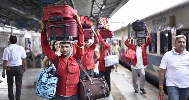 Six times fine when you carry more luggage in rail
