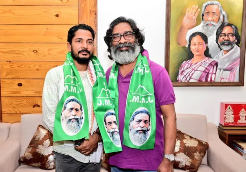 Jairam Mahto gets a big setback in Jharkhand, the person who fielded him as a candidate against Kalpana Soren has joined JMM