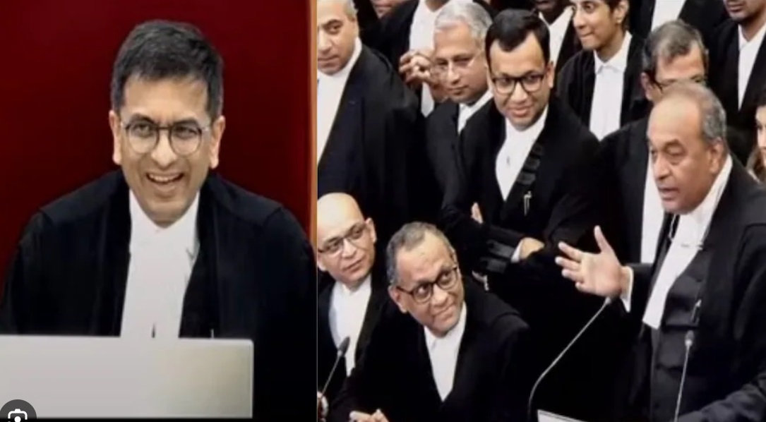 On his last working day, CJI bowed his head completely while folding his hands, the lawyer said that your youthful appearance makes us feel old