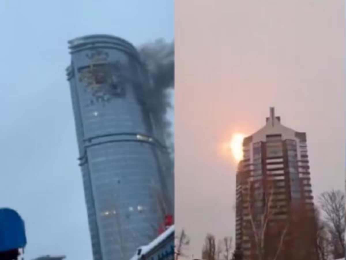 9/11 like attack in Russia, drones hit buildings in Kazan, huge explosion