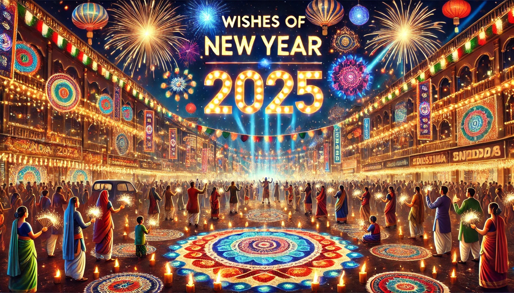 Beginning of New Year 2025; Festive atmosphere across the country, tight security arrangements