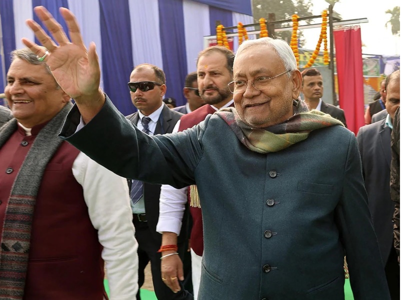 Nitish Kumar's JDU withdrew support from BJP in Manipur, 6 MLAs were with them