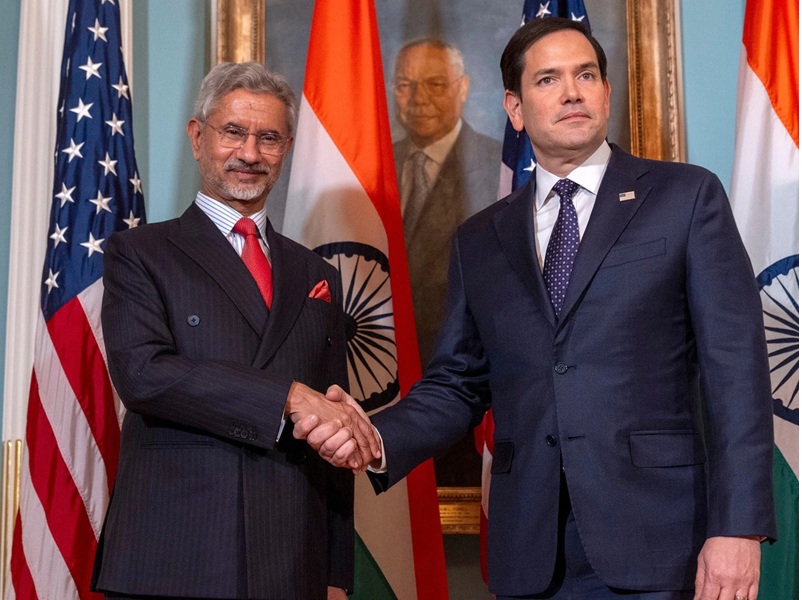 As soon as he became President, Trump gave special respect to India, America held the first major meeting with Jaishankar